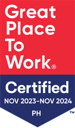 Great Place to Work Certified Philippines, November 2023 to November 2024